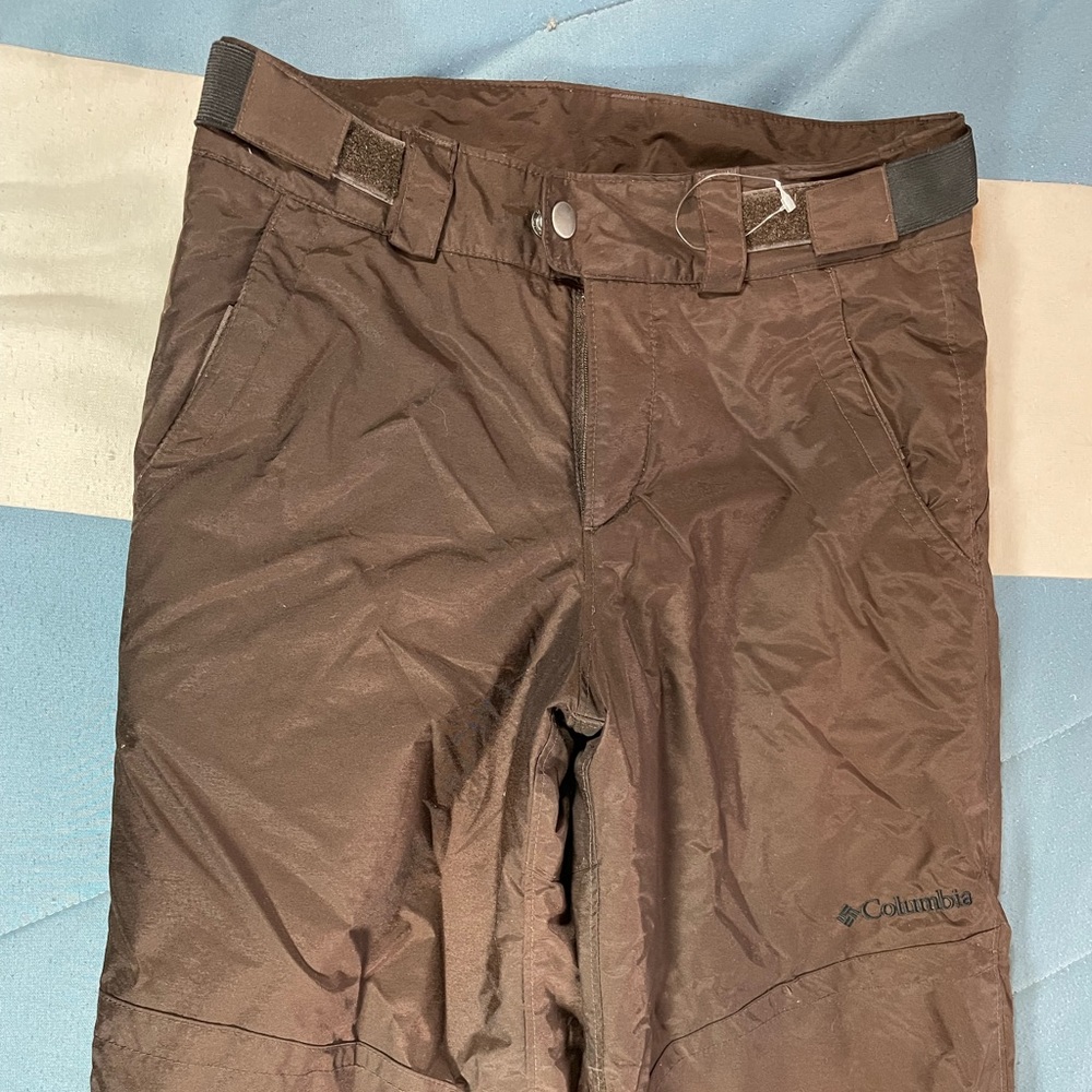 Columbia Youth 10-12 Brown Snow Pants
